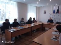 Заседание рабочей группы по созданию на территории Старобешевского района ячеек военно-патриотического движения «Молодая гвардия — Юнармия»